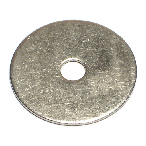 1/4 x 1-1/2" 18-8 Stainless Steel Fender Washers
