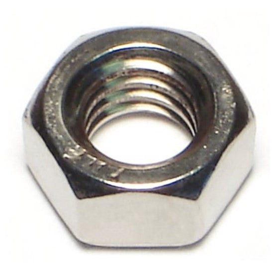 5/16"-18 18-8 Stainless Steel Coarse Thread Hex Nuts