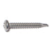 #8-18 x 1-1/4" 410 Stainless Steel Phillips Pan Head Self-Drilling Screws