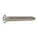 #14 x 2" 18-8 Stainless Steel Phillips Oval Head Sheet Metal Screws