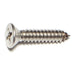 #14 x 1-1/4" 18-8 Stainless Steel Phillips Flat Head Sheet Metal Screws