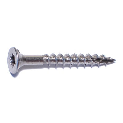 #9 x 1-1/2" 304 Stainless Steel Star Drive Bugle Head Deck Screws