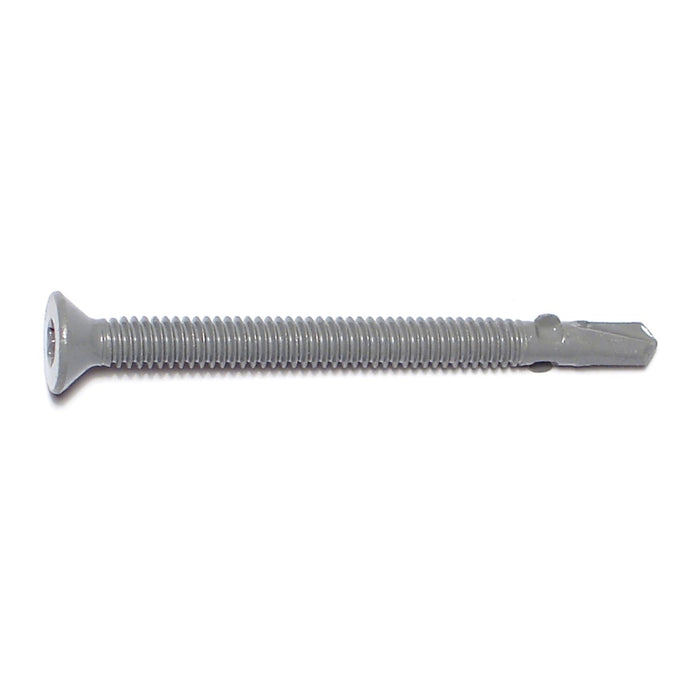 14 14 X 3 Gray Ruspert Coated Steel Star Drive Flat Head Self Drilli 14-14-x-3-gray-ruspert-coated-steel-star-drive-flat-head-self-drilli