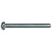 #10-32 x 2" Zinc Plated Steel Fine Thread Combo Round Head Machine Screws