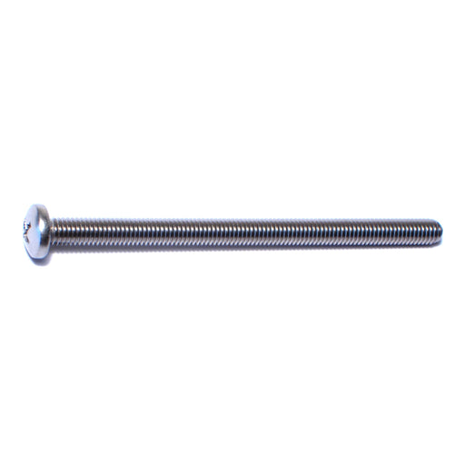 #10-32 x 3" 18-8 Stainless Steel Fine Thread Phillips Pan Head Machine Screws