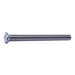 #10-32 x 2-1/2" 18-8 Stainless Steel Fine Thread Phillips Oval Head Machine Screws