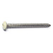 #8 x 2" Beige Painted 18-8 Stainless Steel Phillips Pan Head Sheet Metal Screws