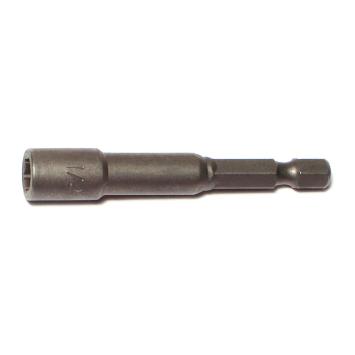 1/4" x 2-9/16" Long Magnetic Hex Driver Bits