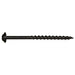 #7 x 2-1/2" Black Phosphate Steel Coarse Thread Star Drive Round Washer Head Pocket Screws