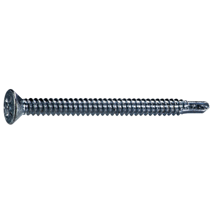 thumbnail image 2 of 6 Albany County Fasteners #6 Self Drilling TEK Screws – Zinc Plated Steel, Phillips Flat Head, 20 TPI (Select Size) 2 of 3