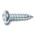 #8 x 5/8" Zinc Plated Steel Combo Pan Head Sheet Metal Screws