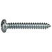 #12 x 1-1/2" Zinc Plated Steel Combo Pan Head Sheet Metal Screws