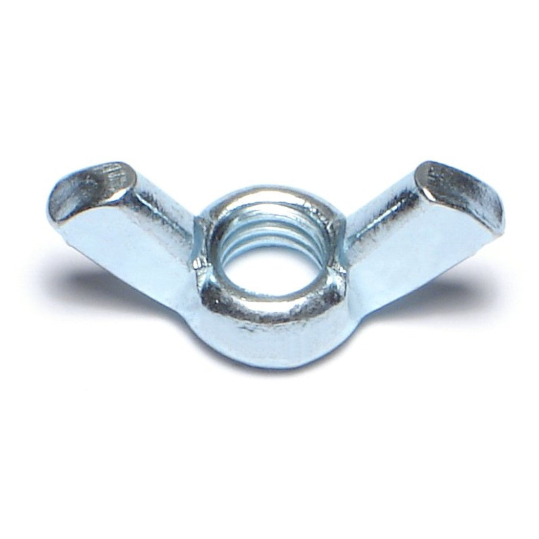 5/16"-18 x 1-1/4" Zinc Plated Steel Coarse Thread Cold Forged Wing Nuts