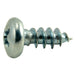 #8 x 3/8" Zinc Plated Steel Phillips Pan Head Sheet Metal Screws