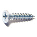 #10 x 1" Zinc Plated Steel Phillips Flat Head Sheet Metal Screws