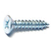 #14 x 1-1/4" Zinc Plated Steel Phillips Flat Head Sheet Metal Screws