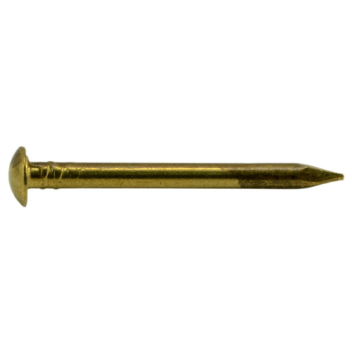 18 GA x 5/8" Brass Escutcheon Pins