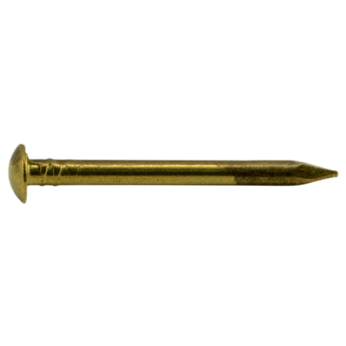 18 GA x 5/8" Brass Escutcheon Pins