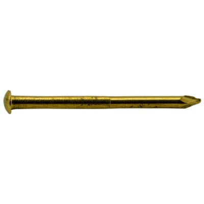 18 GA x 3/4" Brass Escutcheon Pins