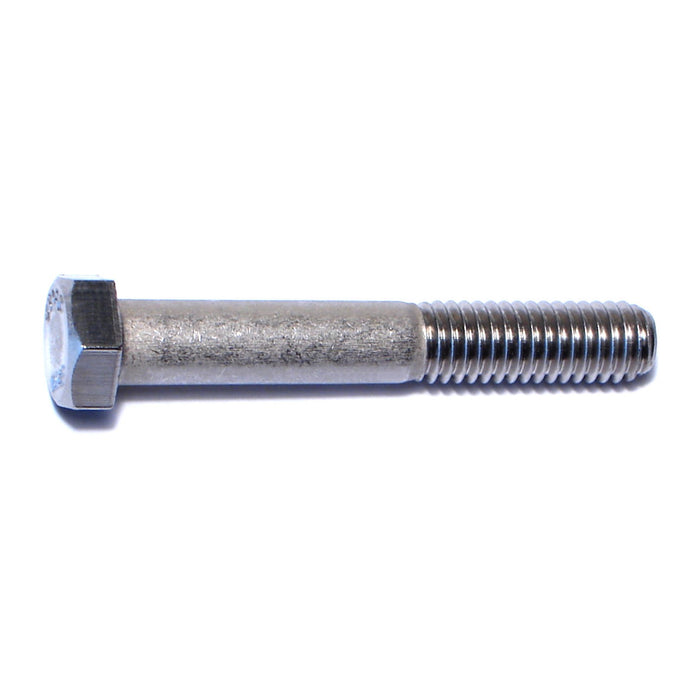 3/8"-16 x 2-1/2" 18-8 Stainless Steel Coarse Thread Hex Cap Screws