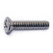 #6-32 x 3/4" 18-8 Stainless Steel Coarse Thread Phillips Oval Head Machine Screws