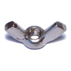 #8-32 x 29/32" 18-8 Stainless Steel Coarse Thread Cold Forged Wing Nuts