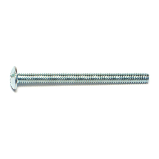 4mm-0.7 x 50mm Zinc Plated Steel Coarse Thread Combo Truss Head Machine Screws