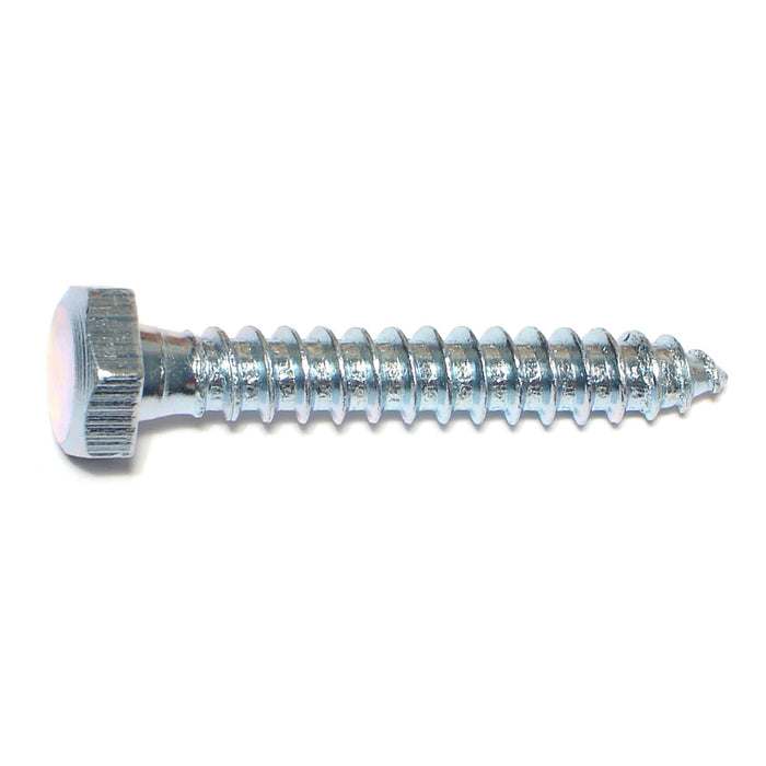 5/16" x 2" Zinc Plated Grade 2 / A307 Steel Hex Head Lag Screws