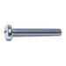 5mm-0.8 x 35mm Zinc Plated Class 4.8 Steel Coarse Thread Phillips Pan Head Machine Screws