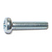 6mm-1.0 x 30mm Zinc Plated Class 4.8 Steel Coarse Thread Phillips Pan Head Machine Screws