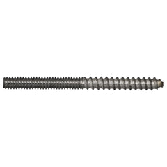 1/4"-20 x 3" Plain Steel Coarse Thread Hanger Bolts