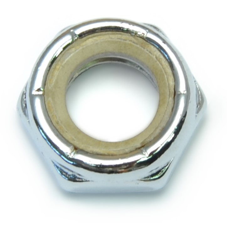 5/8"-11 Chrome Plated Steel Coarse Thread Thin Pattern Lock Nuts