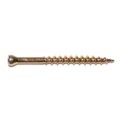 8 x 2" Star Drive Gold Trim Saberdrive Screws 1 lb. Tub (169 pcs.)