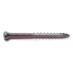 #8 x 2" 304 Stainless Steel Star Drive Trim Head Saberdrive Deck Screws