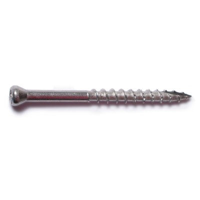 #8 x 2" 304 Stainless Steel Star Drive Trim Head Saberdrive Deck Screws