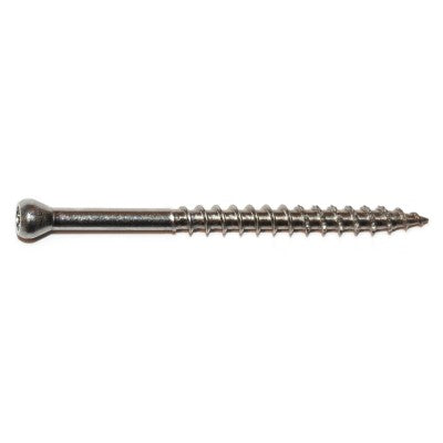 #9 x 2-1/2" 304 Stainless Steel Star Drive Trim Head Saberdrive Deck Screws