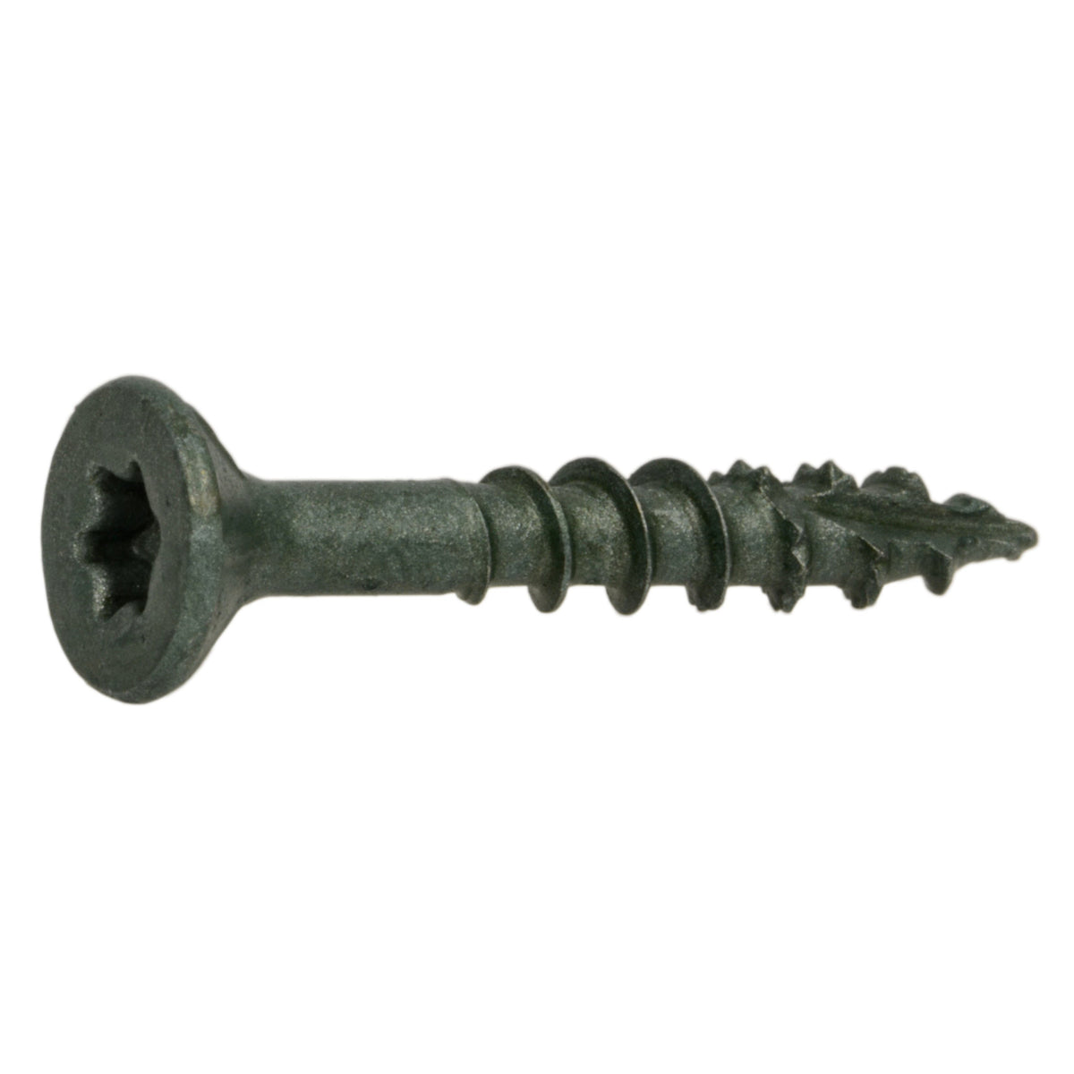 9 x 1-1/4" Star Drive Green Deck Saberdrive Screws 1/4 Keg