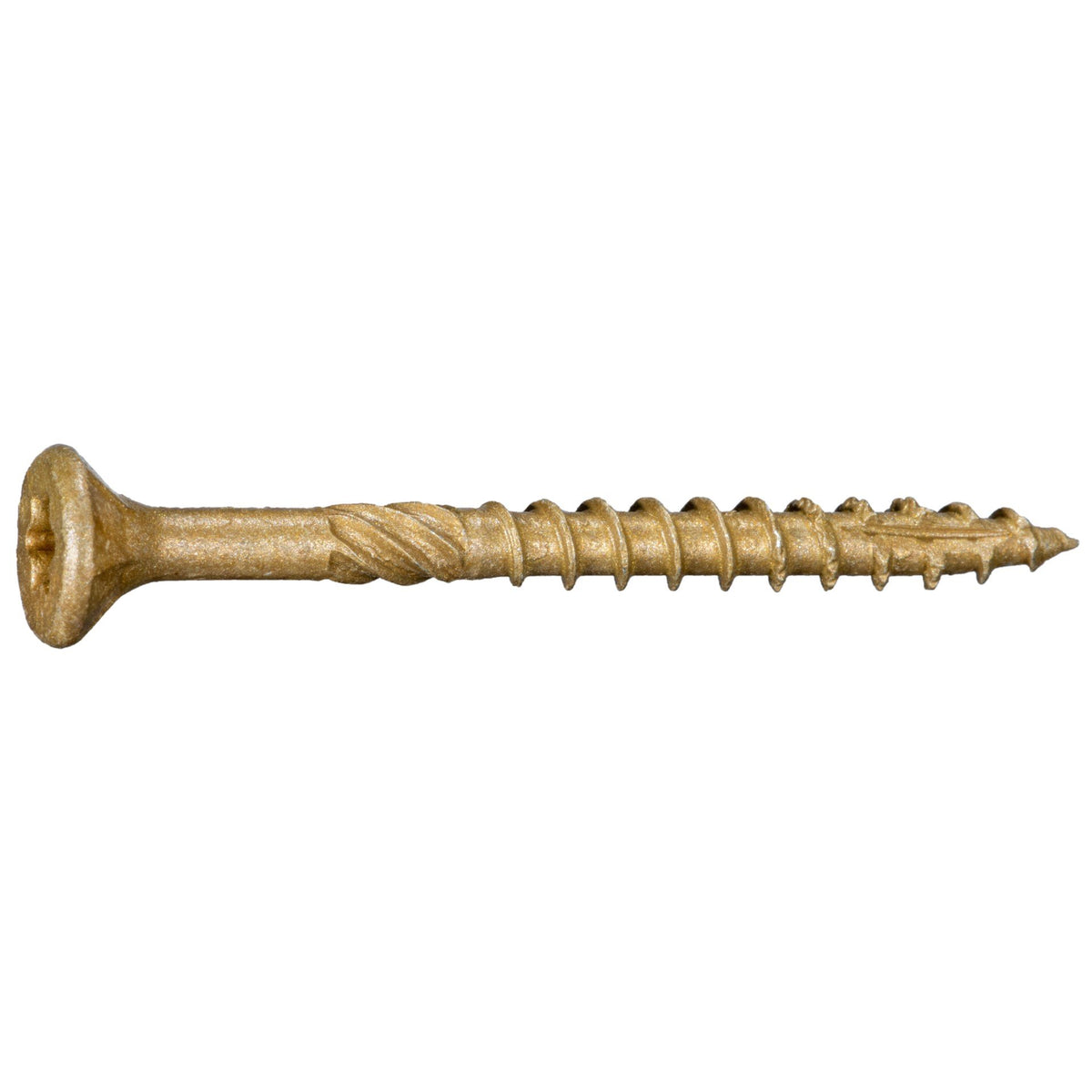SaberDrive® Star Drive Construction Tan Deck Screws