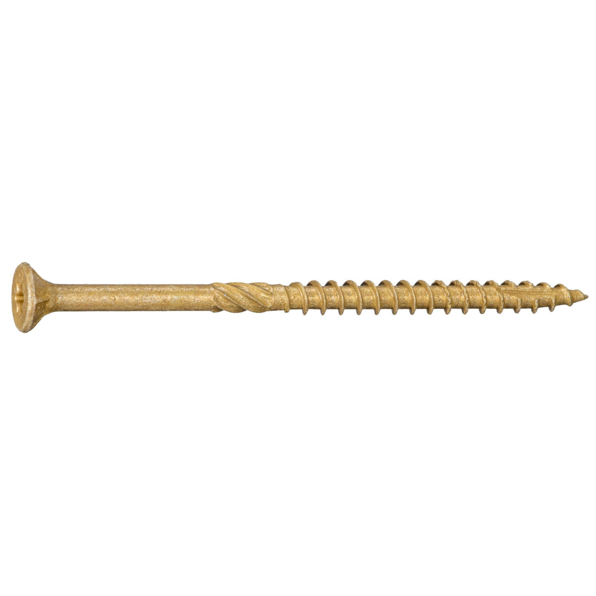SaberDrive® Star Drive Construction Tan Deck Screws