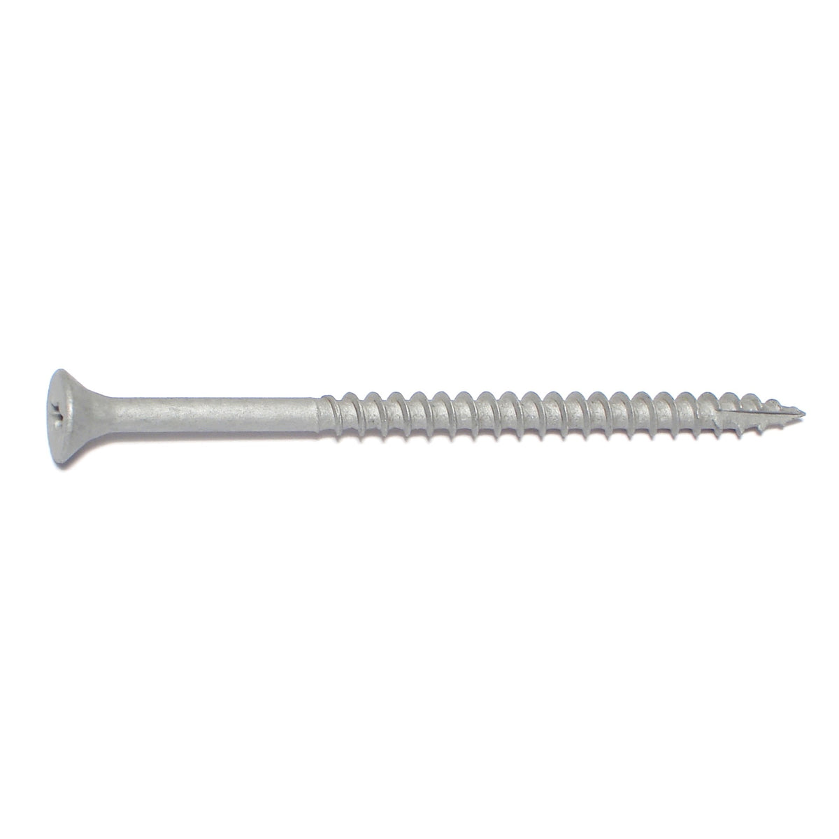 #8 x 3" Silver Ruspert Coated Steel Phillips Deckselect Bugle Head Deck Screws