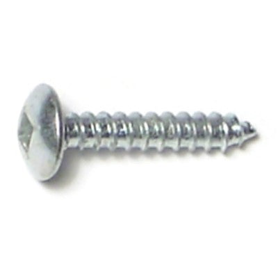 #6 x 3/4" Zinc Plated Steel Square Drive Truss Head Sheet Metal Screws