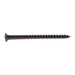 #8 x 3" Black Phosphate Steel Coarse Thread Phillips Bugle Head Drywall Screws