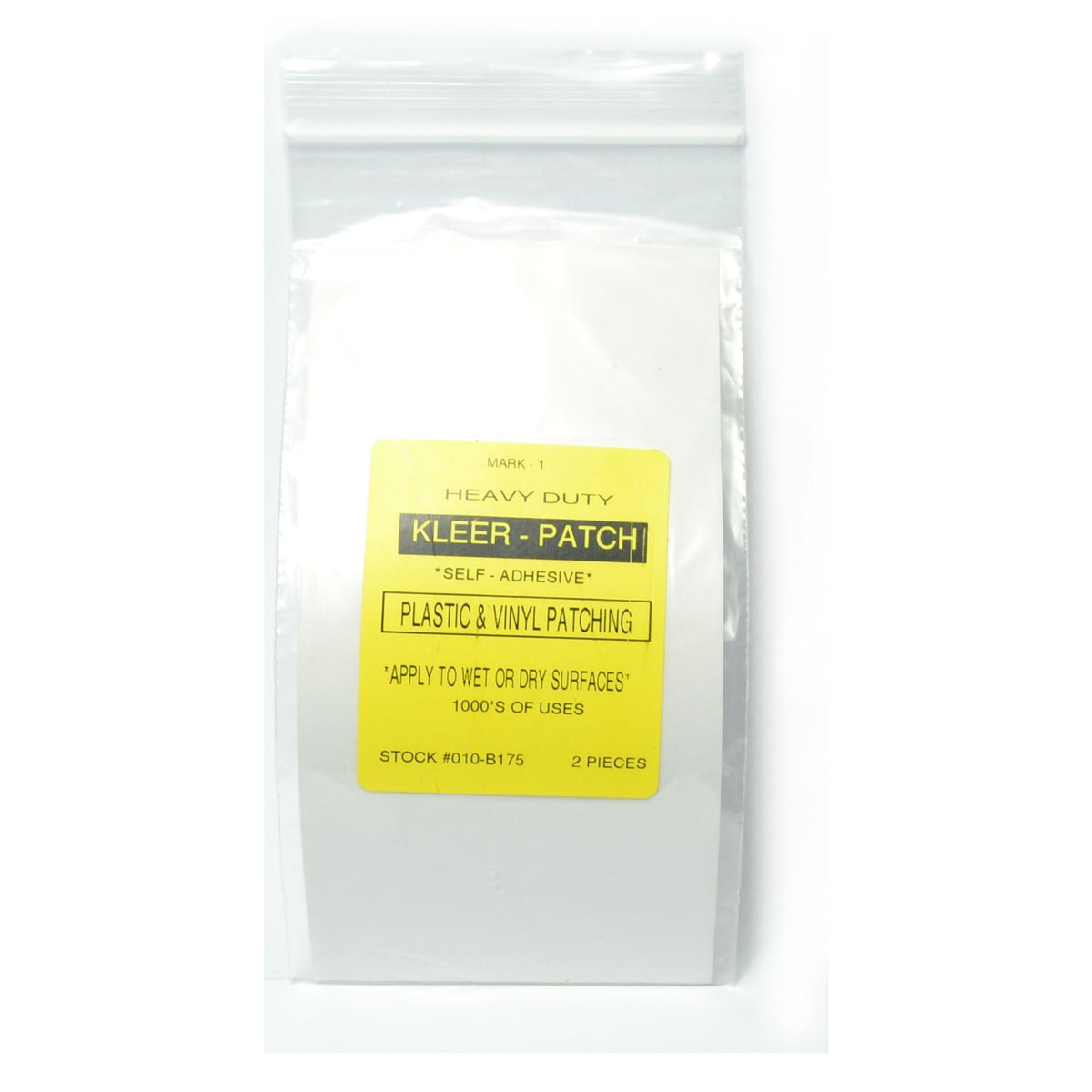 3-1/2" x 7" Kleer Plastic and Vinyl Patch