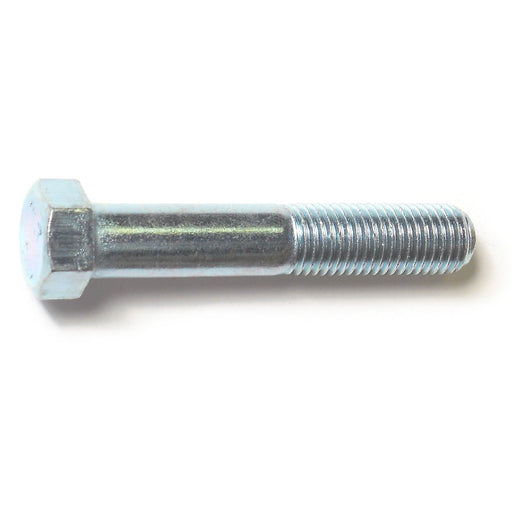 10mm-1.25 x 55mm Zinc Plated Class 8.8 Steel Fine Thread Metric JIS Hex Cap Screws