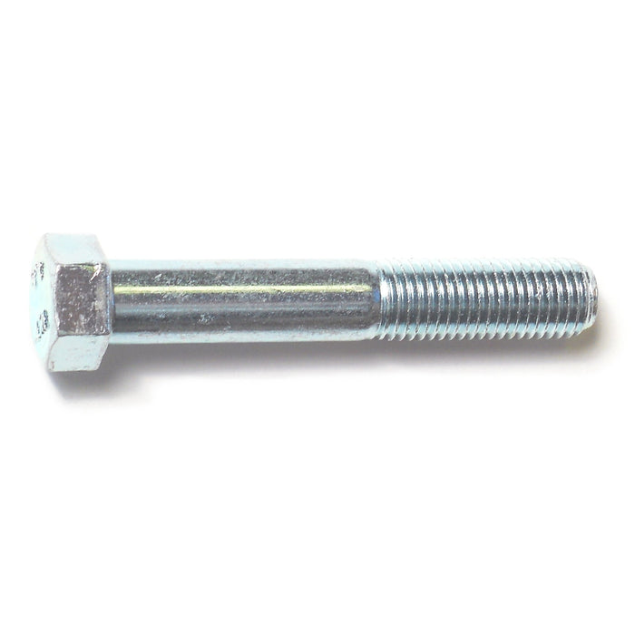 10mm-1.25 x 60mm Zinc Plated Class 8.8 Steel Fine Thread Metric JIS Hex Cap Screws