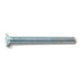 6mm-1.0 x 60mm Zinc Plated Class 4.8 Steel Coarse Thread Phillips Flat Head Machine Screws