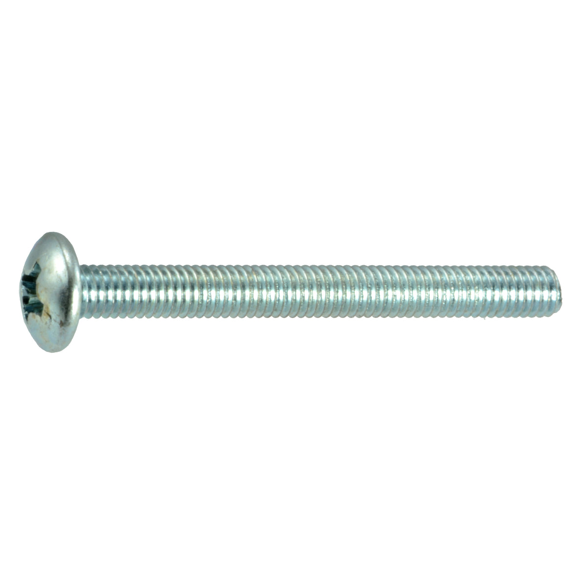 3mm-0.5 x 30mm Zinc Plated Class 4.8 Steel Coarse Thread Phillips Truss Head Machine Screws