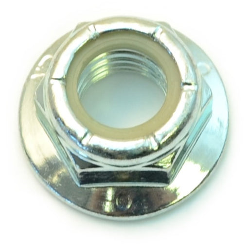 5/8"-11 Zinc Plated Grade 5 Steel Coarse Thread Flange Lock Nuts