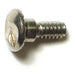 #10-24 x 1/2" Zinc Plated Steel Coarse Thread Slotted One-Way Pan Head Machine Screws