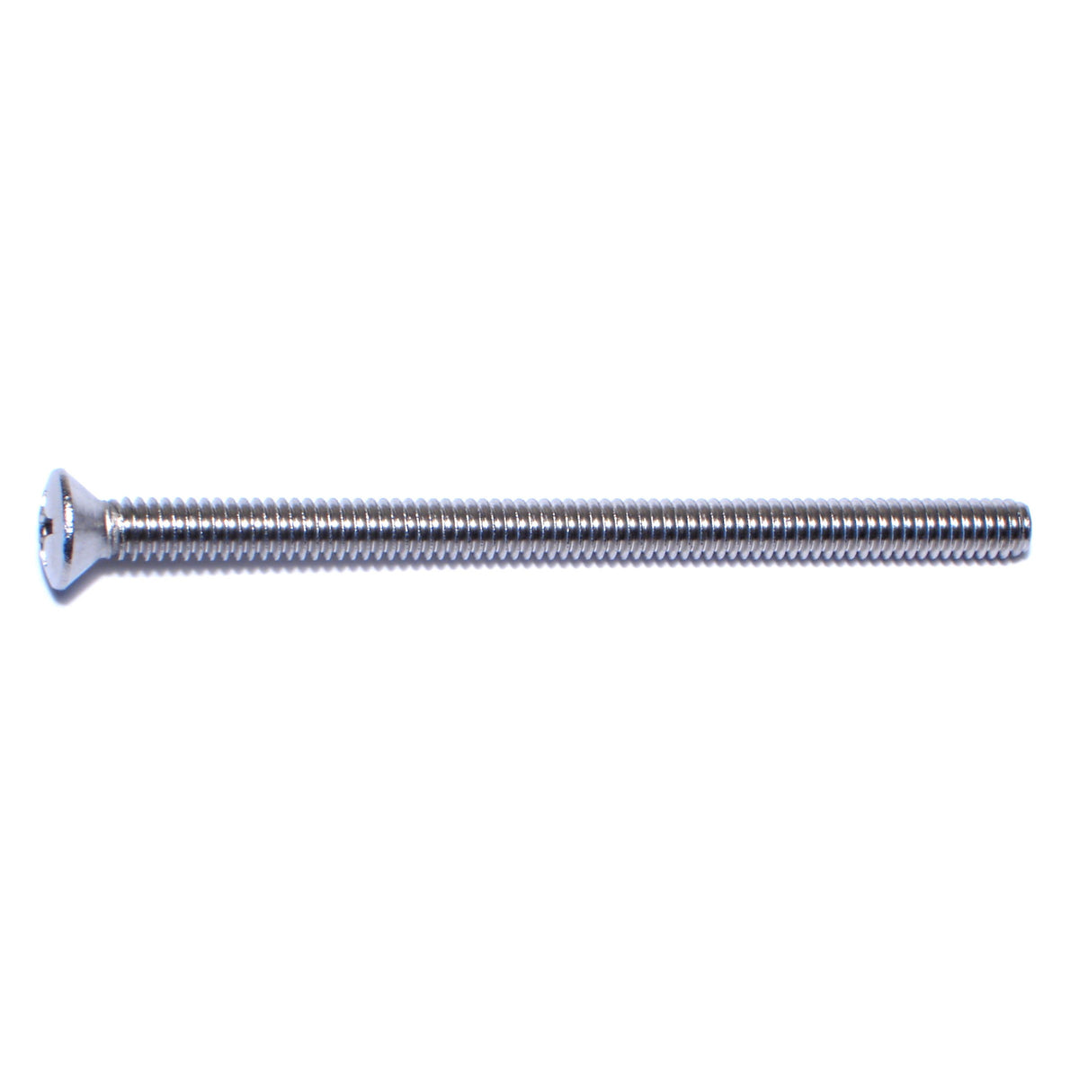 1/4"20 x 4" 188 Stainless Steel Coarse Thread Phillips Oval Head Mac — Fastener Line